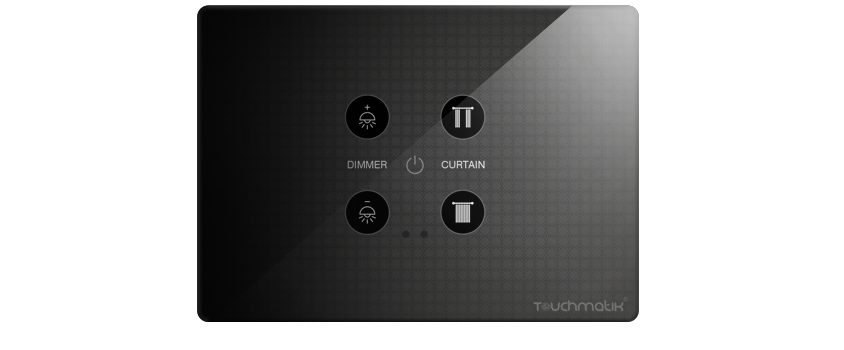 Pearl(3M) - 1 Dimmer + 1 Curtain + Master